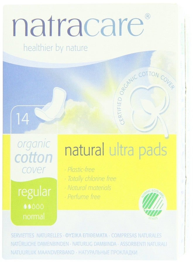 Natracare Cotton Natural Feminine Ultra Pads Regular With Wings By Natracare, 14 Ea, 14 Count - Image 2